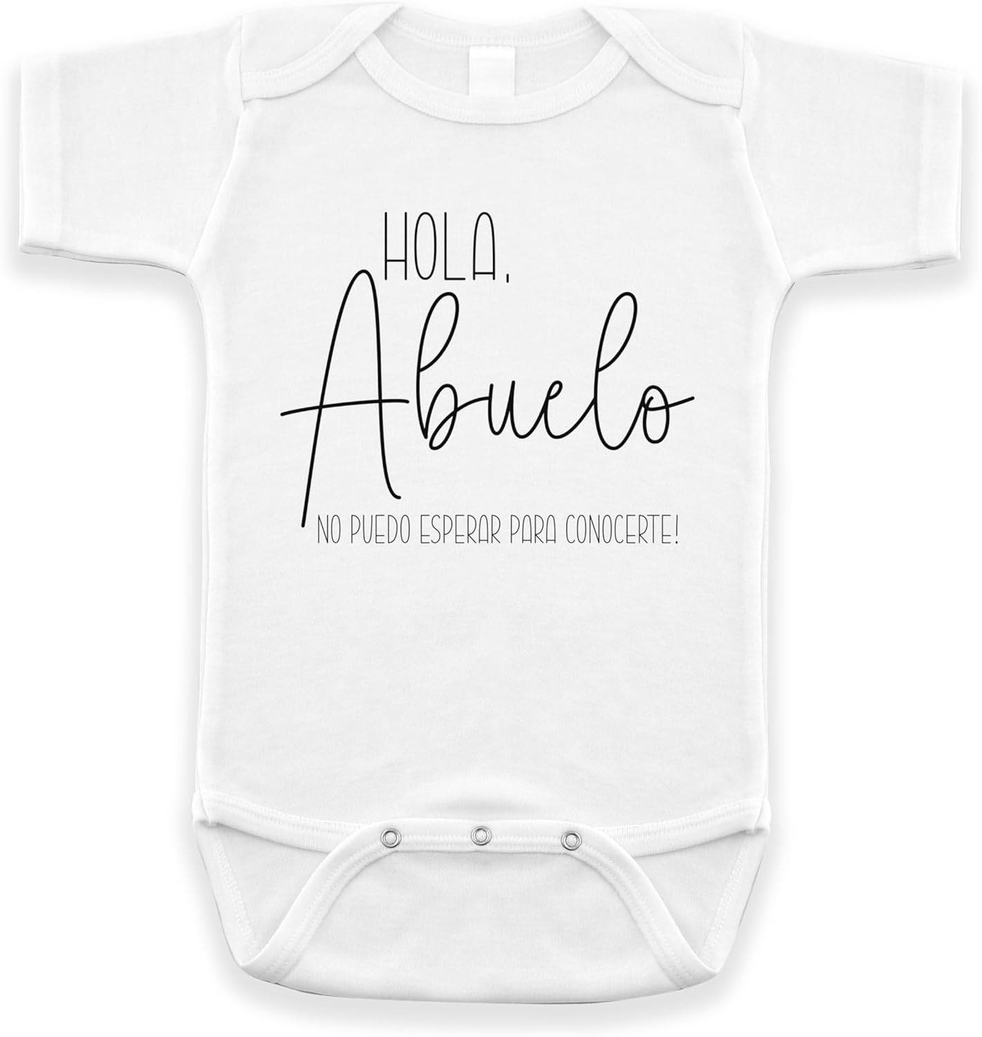 Hola Abuelo - Spanish Pregnancy Announcement For Grandpa