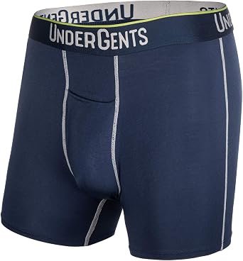 UnderGents Mens 6 Leg Boxer Brief Underwear with Horizontal Fly & Ultra-Soft Comfort