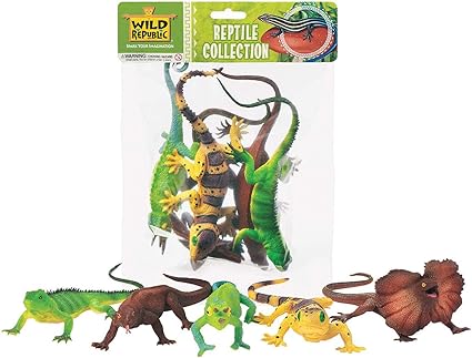 WILD REPUBLIC Reptile Polybag, Lizard 
