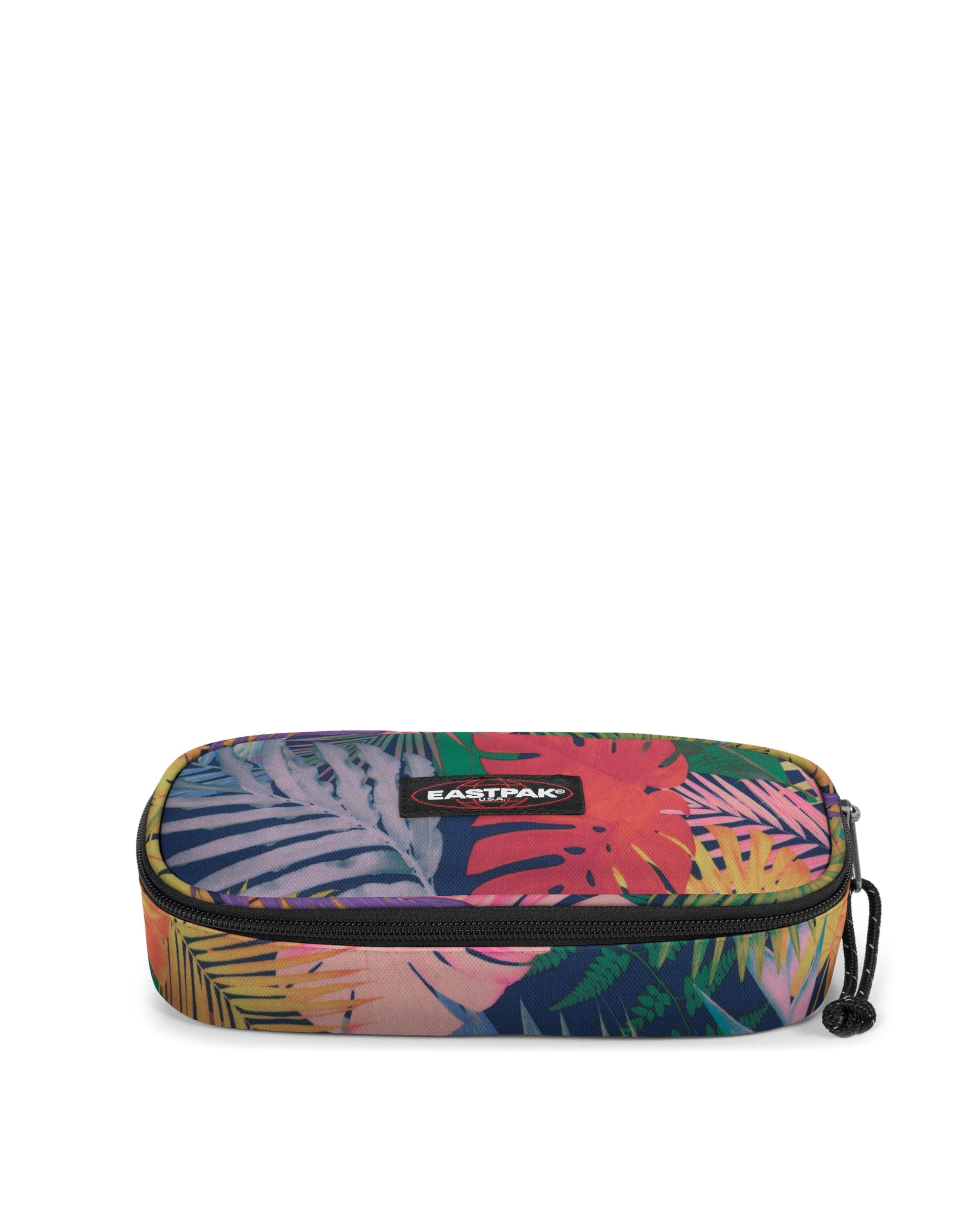 Eastpak Astuccio ovale singolo — Astuccio per cancelleria organizzato con scomparti interni e tasca con cerniera, 5 x 22 x 9 cm - Brize Retro Navy