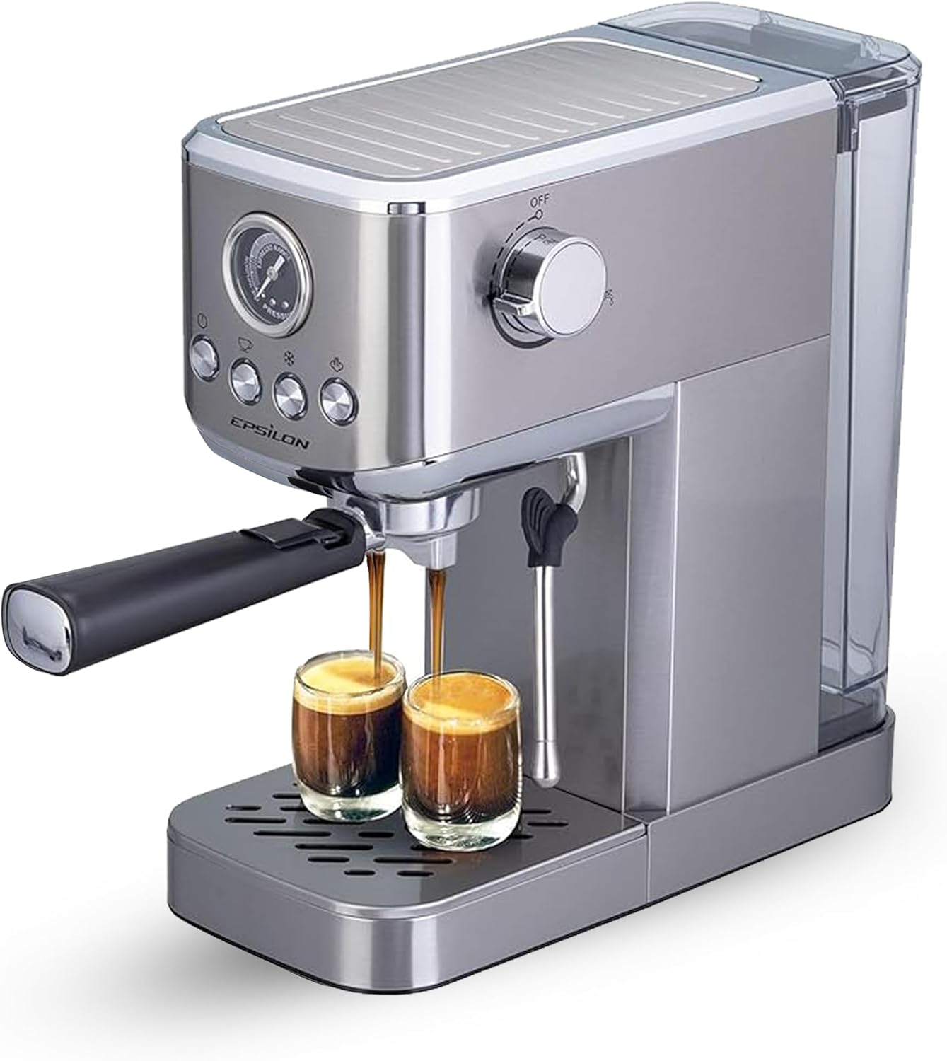 Epsilon Espresso Machine with Milk Frother