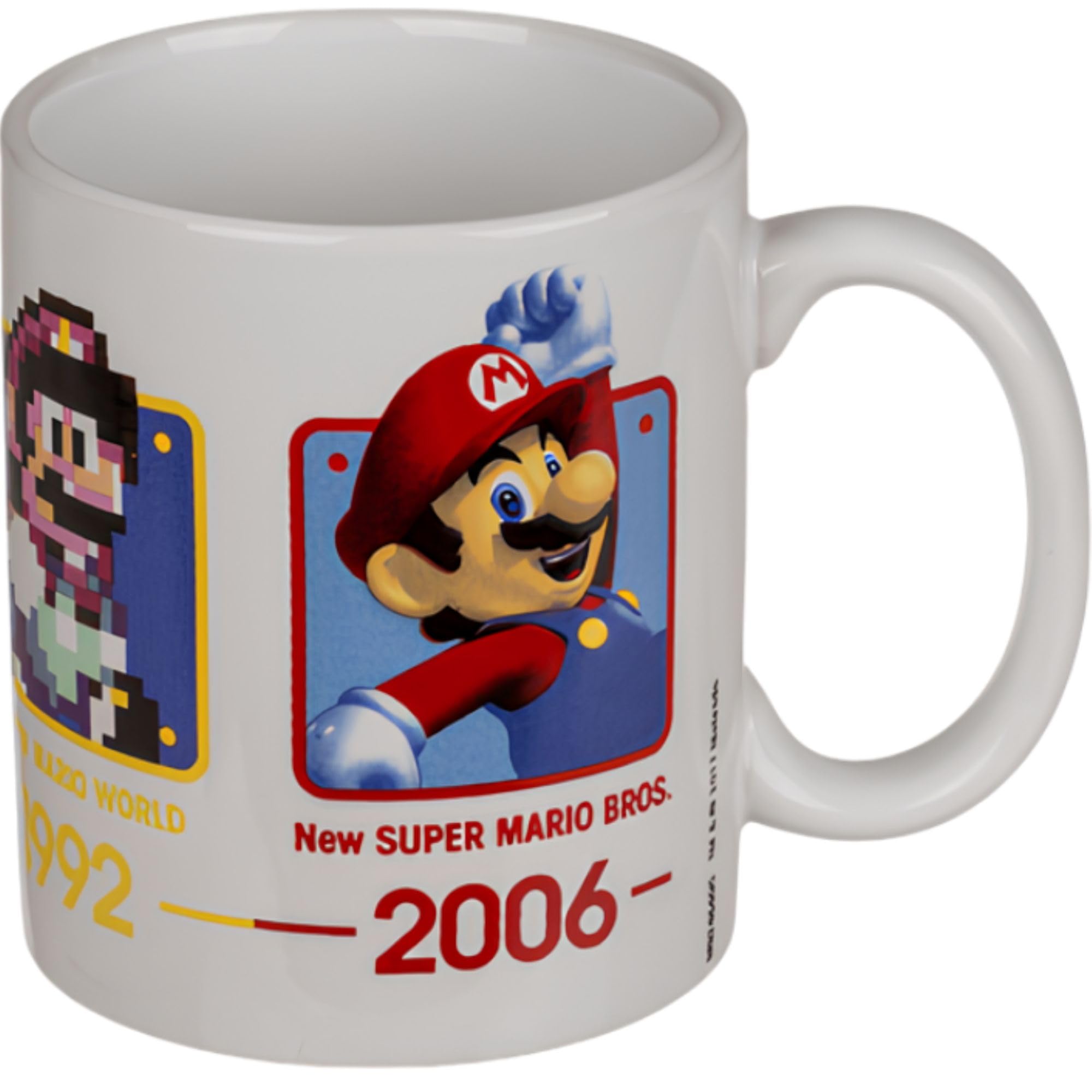 Super Mario Tasse – Keramik, Ca. 325 Ml Fassungsvermögen, 10 Cm Hoch