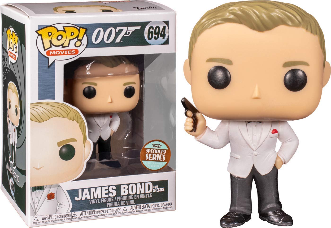 Pop Funko 694 James Bond From 007 Spectre Special Series | Amazon