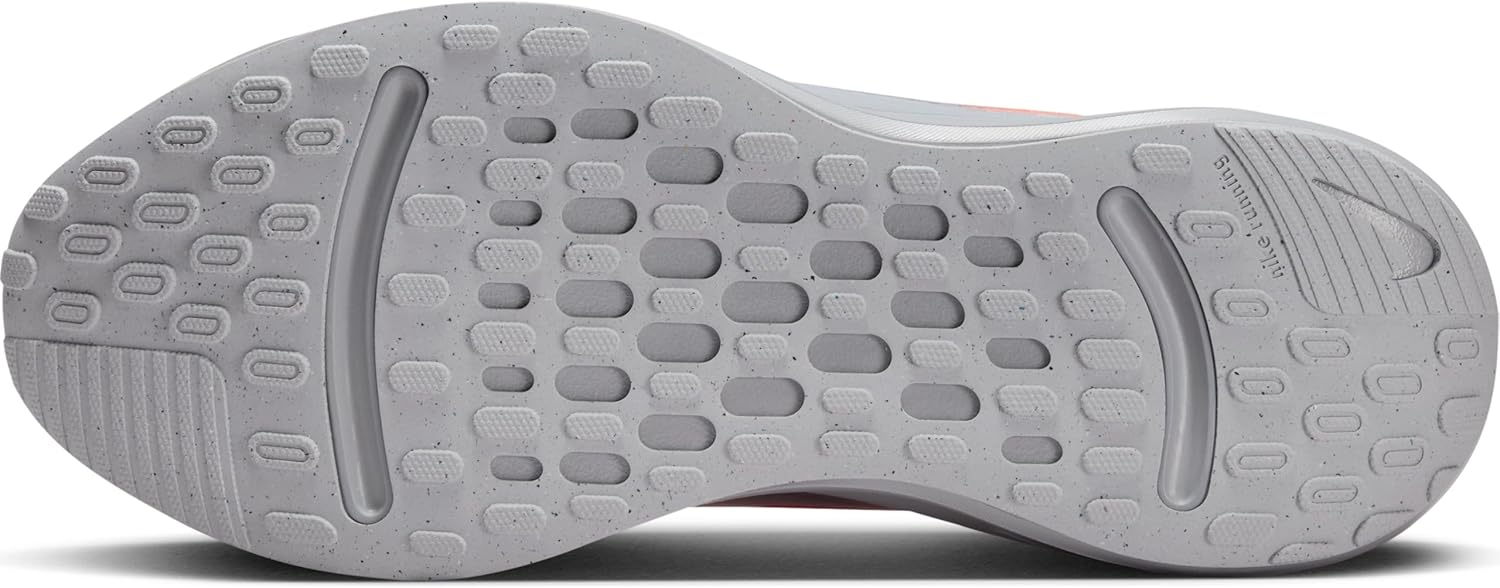 Nike Journey Run PRM Men's Road Running Shoes (HQ2936-800, Hyper Crimson/Wolf Grey/Safety Orange/Metallic Silver) Size 10