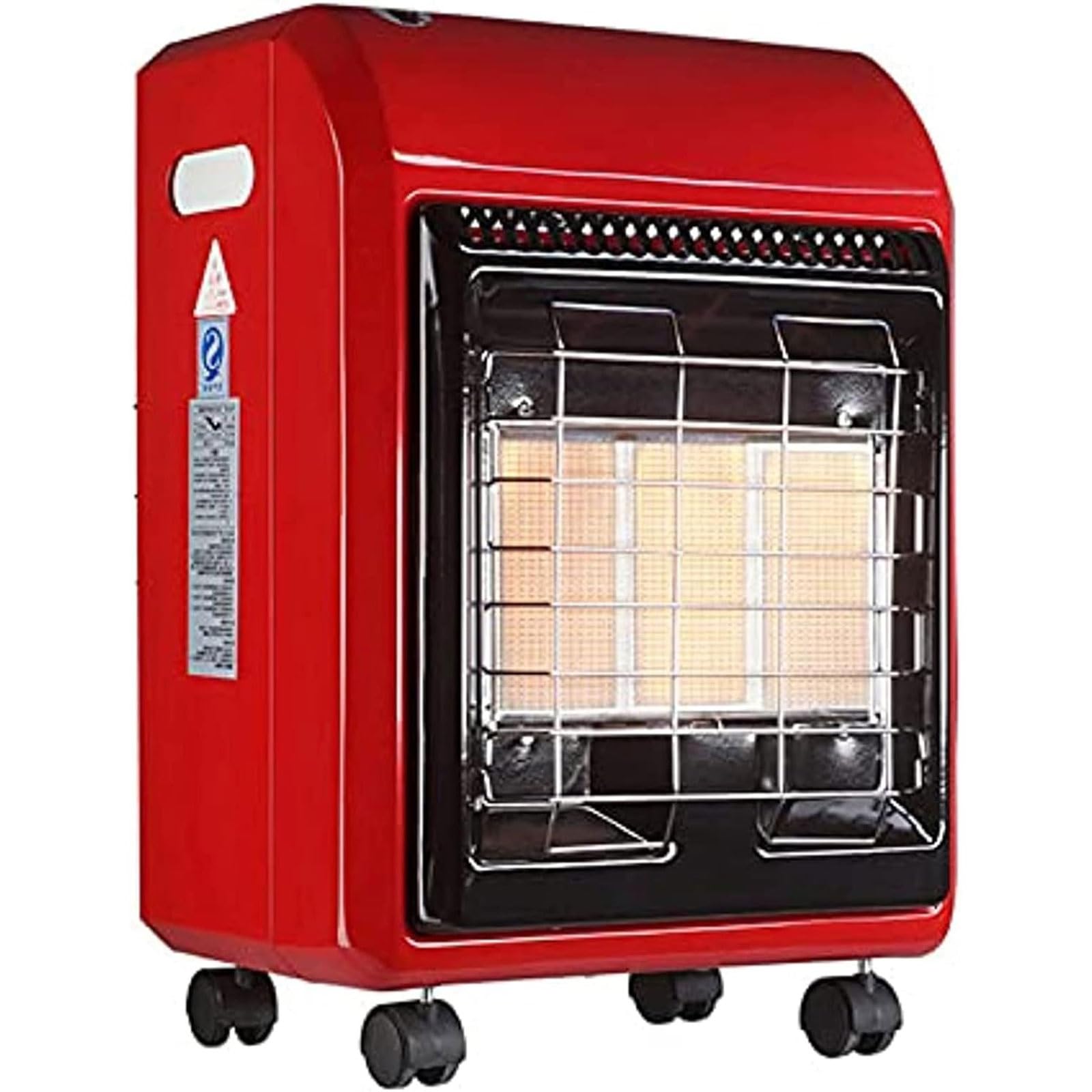 Przenośny grzejnik gazowy, wolnostojący grzejnik butanowy 4200 W z 3 ustawieniami ciepła, konstrukcja ceramiczna, nadaje się do ogrzewania wewnątrz i na zewnątrz, pokrywa powierzchnię 20-70㎡