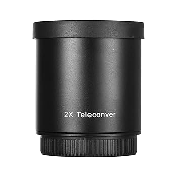 Amazon | 2X テレコンバーターレンズ コンバーター望遠レンズ