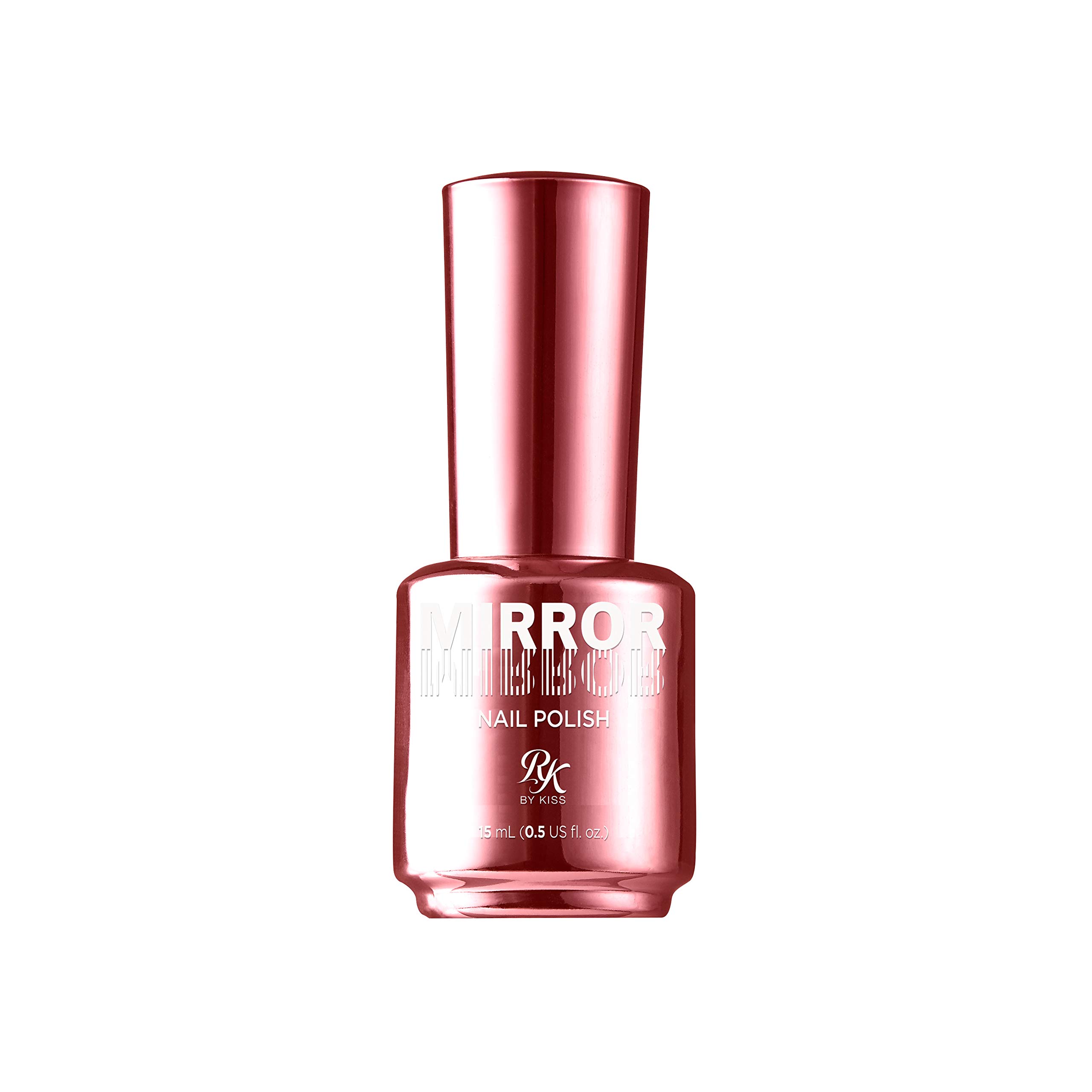 Kiss Ruby Es Mirror Effect Nail Polish Mep05 Magnificent, Dark Pink, 15 ml