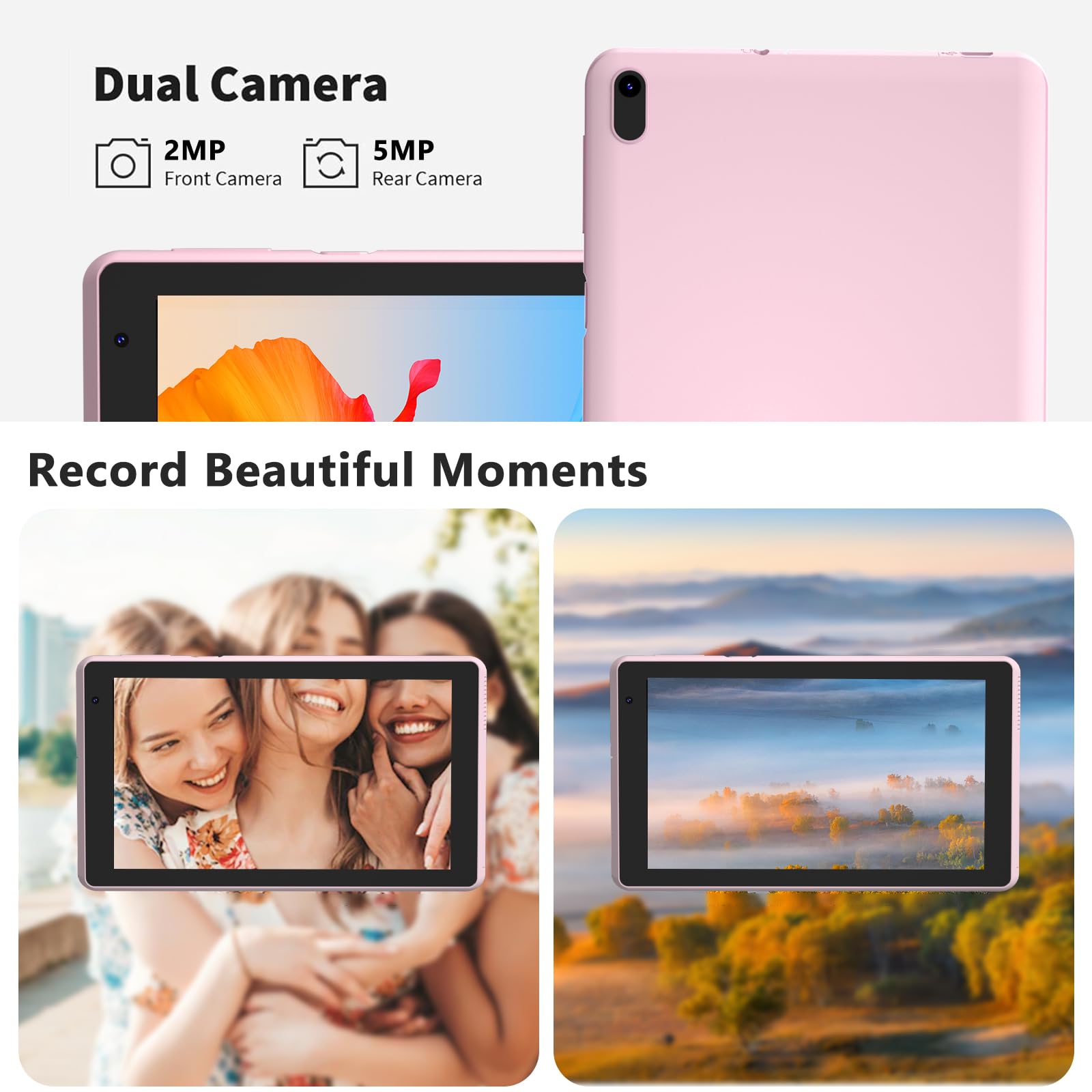 Tablet COOPERS Android 15, tablets de 7 polegadas, 6 GB de RAM