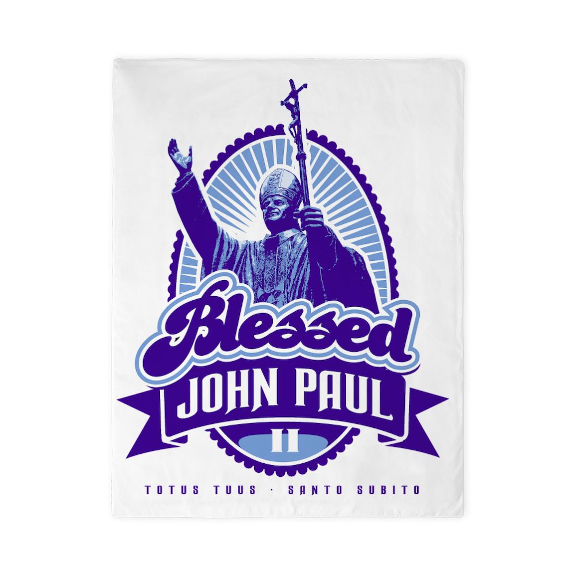 CafePress Bjp204Light Twin Duvet Cover, Printed Comforter Cover, Unique Bedding,