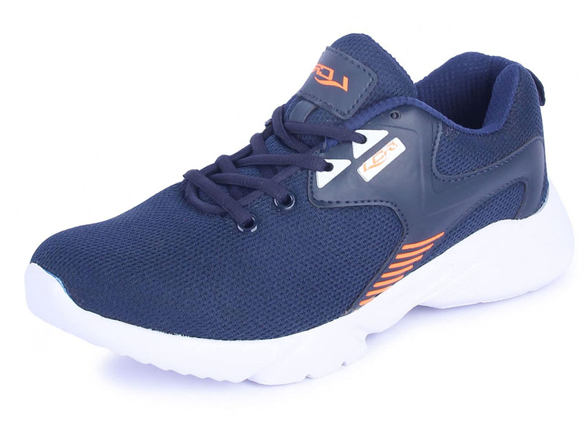 LANCER ACTIVE-83NBL-ORG-44 Mens Navy Blue Sports & Outdoor Running Shoes (10 UK) (B09FLGBHXM) Amazon Price History, Amazon Price Tracker