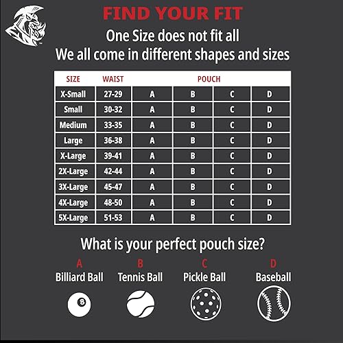 Miniatura 7 de Real Men D Pouch - Pantalones de compresión para hombre, leggings para hombre, pantalones de yoga, medias, capa base para hombres clima frío