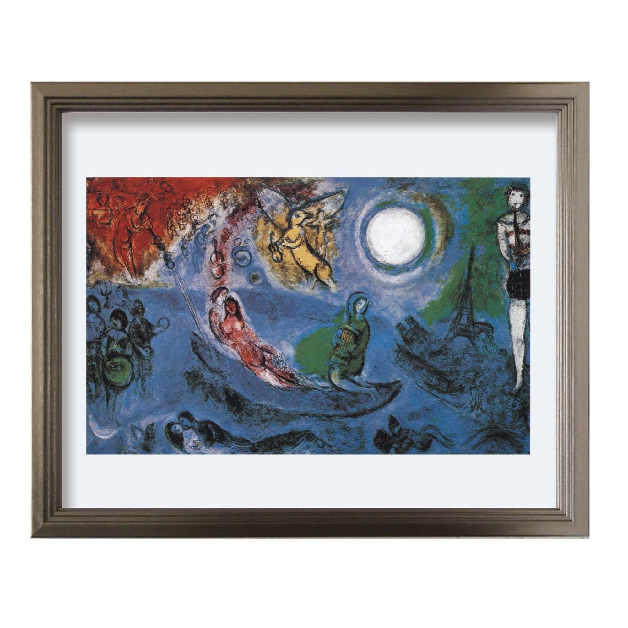 Amazon.co.jp: 美工社 アートパネル Marc Chagall （マルク 