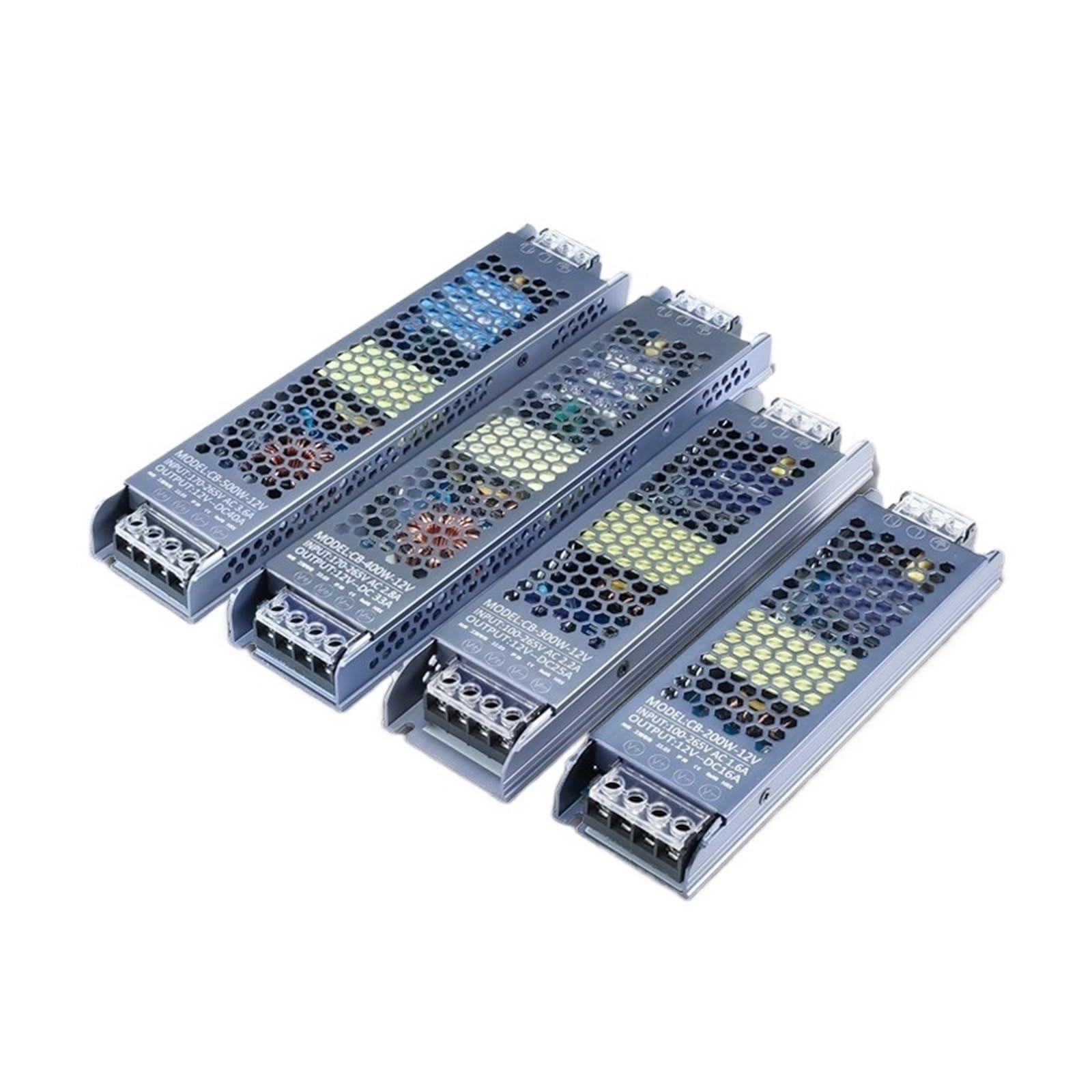 Transformateur d'éclairage linéaire basse tension 24V 60W pour LED - 3