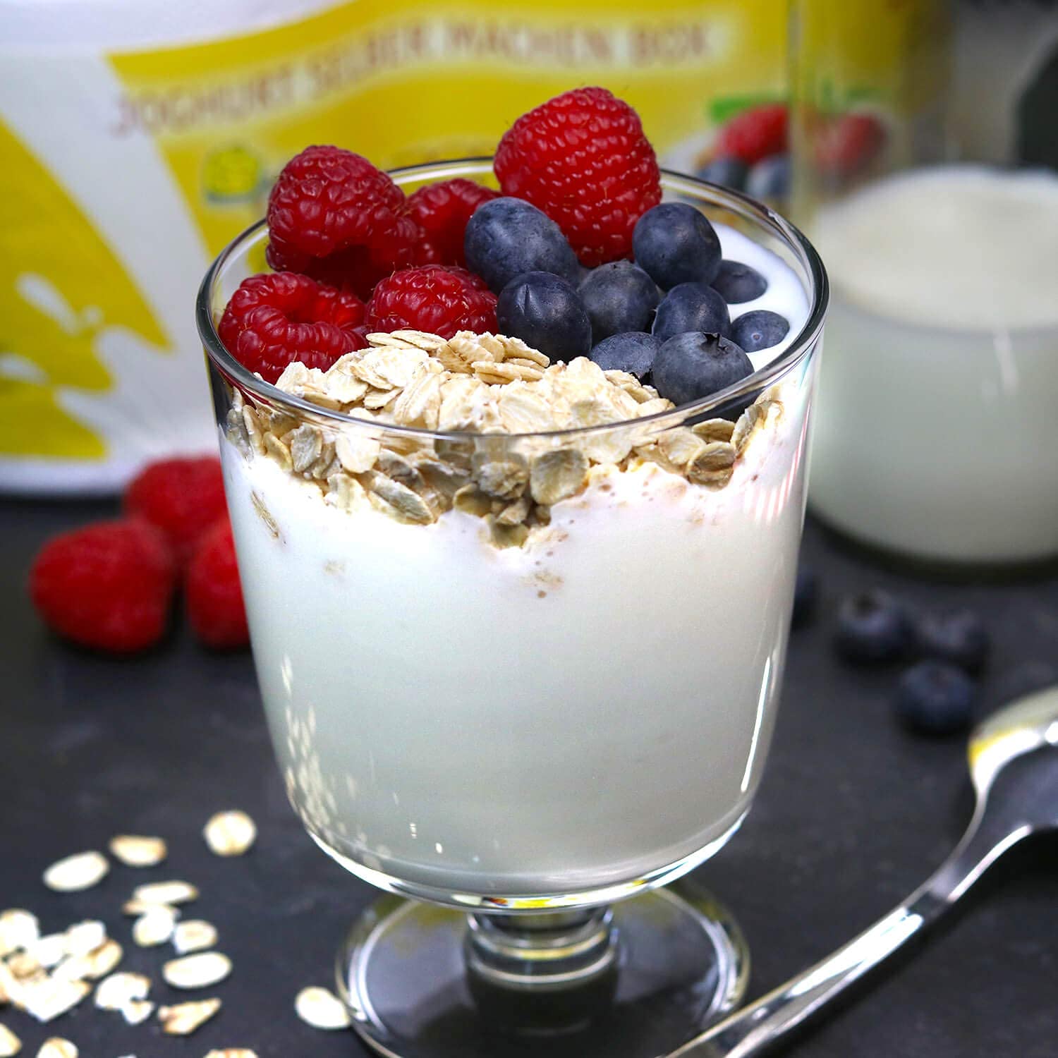 Joghurt selber Machen - Starter Set (ohne Strom) inkl. Anleitung