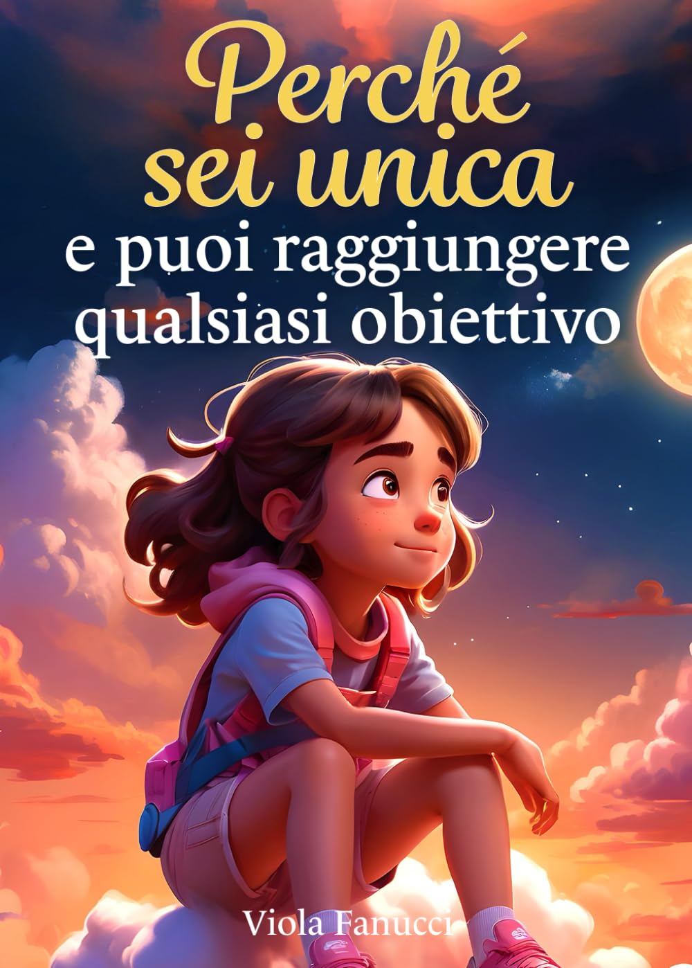 Perché sei unica e puoi raggiungere qualsiasi obiettivo: Un libro per bambine sul coraggio, la forza interiore e la fiducia in se stesse.