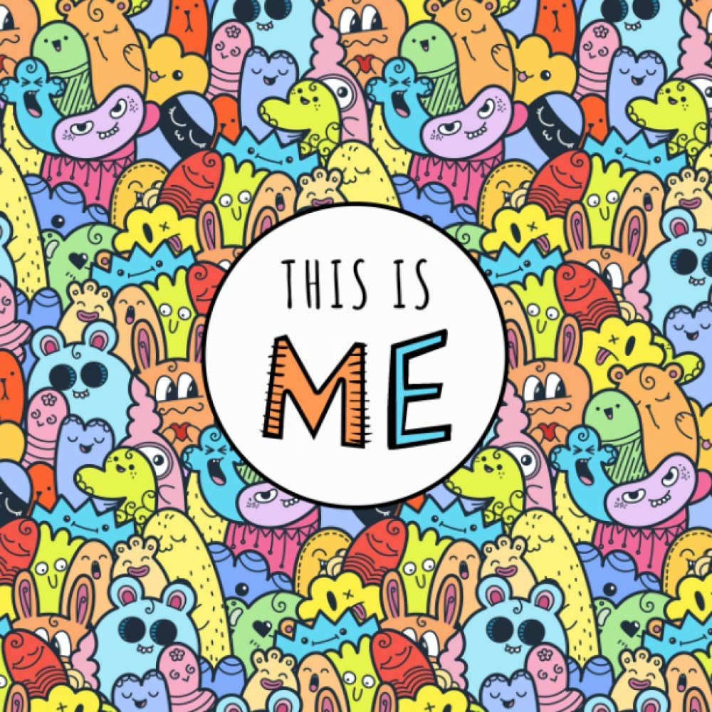 This Is Me | Foster Child Lifebook: Keepsake Fill-In Memory Book for Children in Foster Care or Foster to Adopt | Fun Monsters Theme
