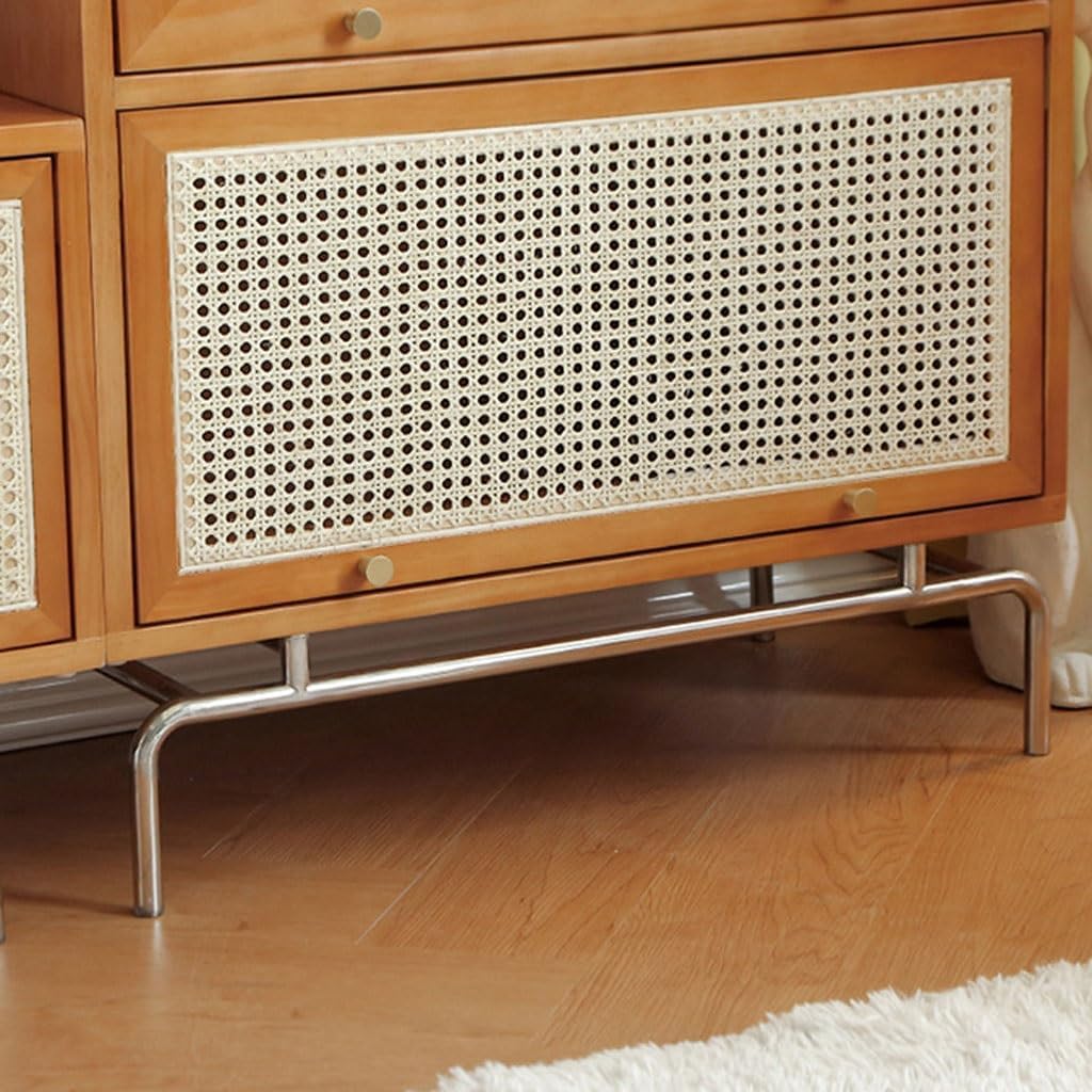 Sideboard Cabinet Nordic Restaurant Sideboard Living Room Tea Cabinet with Door Corner Cabinet Home Kitchen Tableware Storage Cabinet Sideboard Cabinet with Drawers