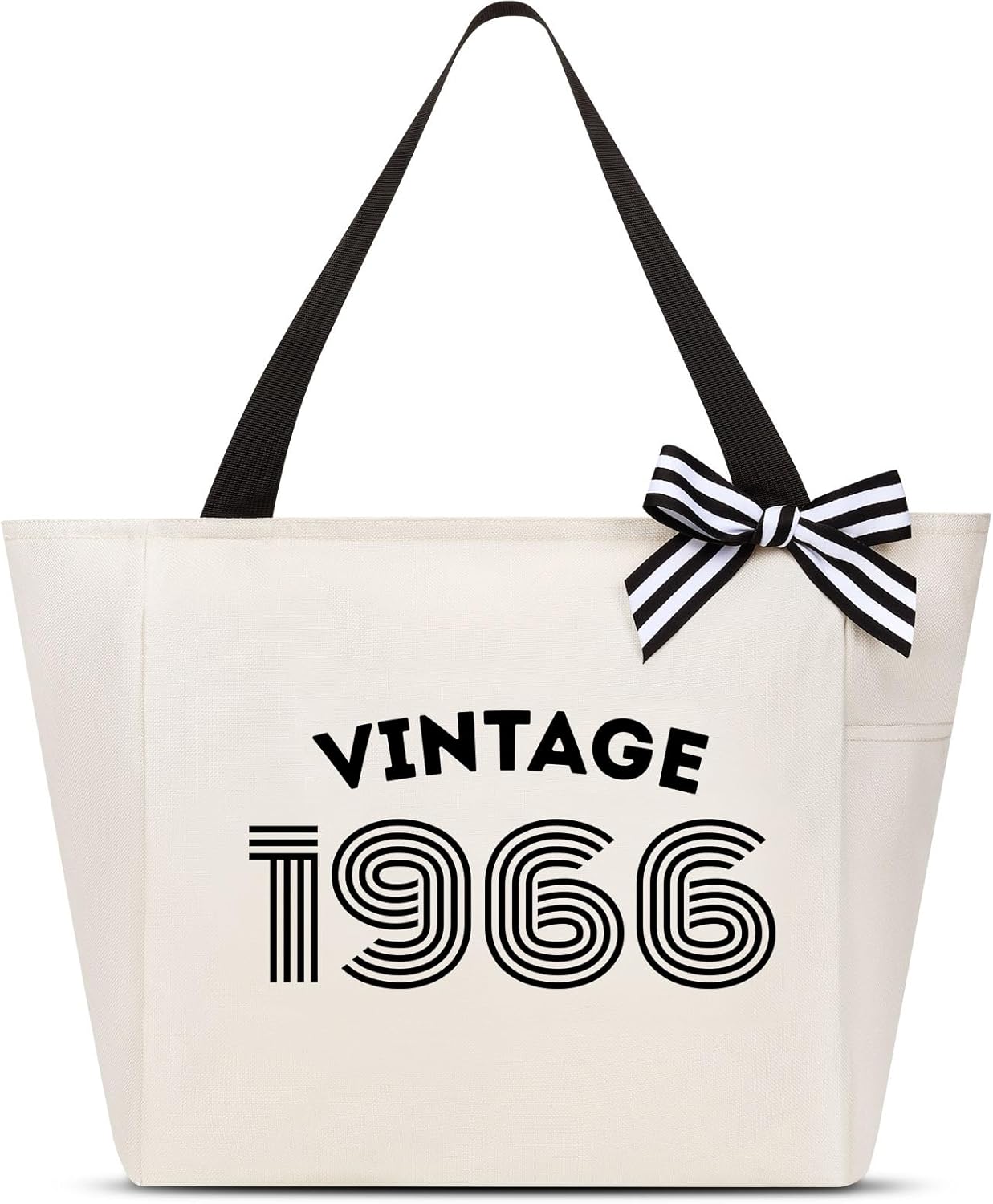 Vavabox Birthday Gifts for Women, Unique 16 18 30 40 50 60th Years Tote Bag, Vintage Handbag Gifts for Her Daughter Mom