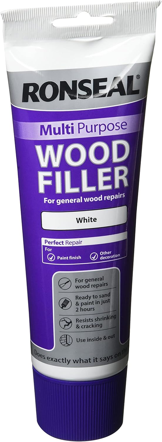 Ronseal Multi Purpose Wood Filler 325g, White