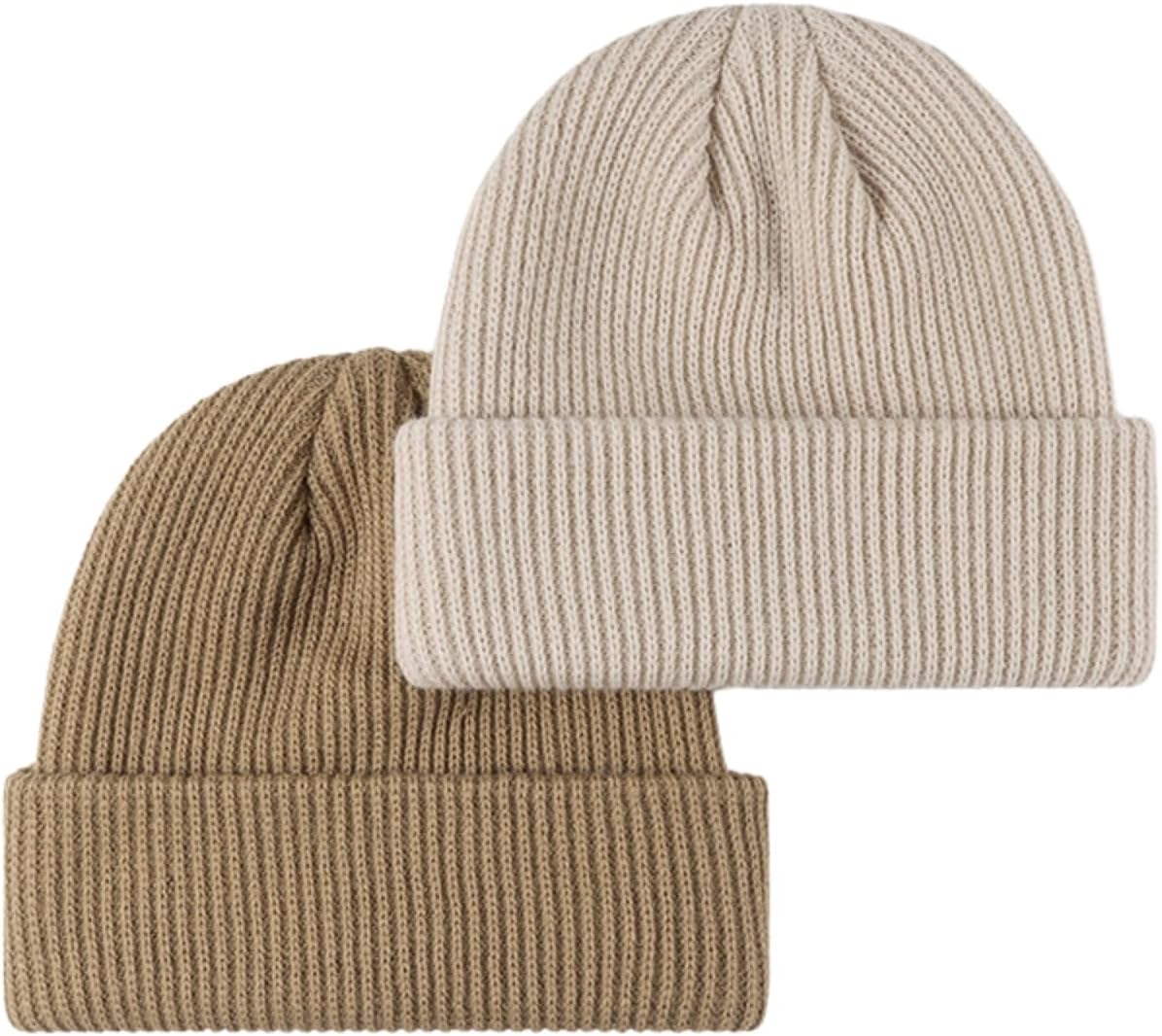 Warm Beanie for Men Women Fleece Lined Thick Winter Skull Cap Unisex Knit Cuffed Cap - Image 9