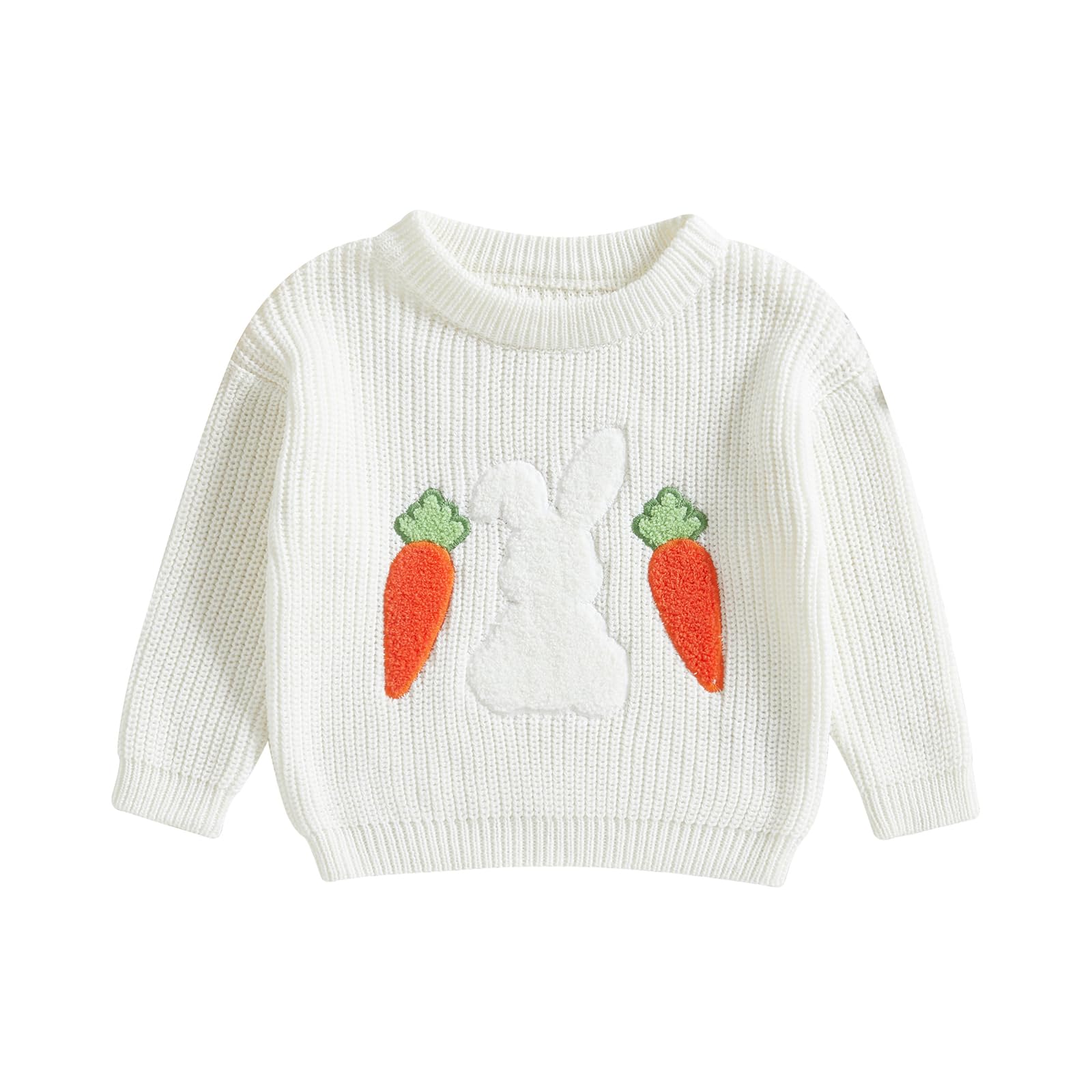 LSFYSZD Toddler Baby Girls Boys Halloween Pumpkin Sweaters Long Sleeve Crew Neck Winter Warm Knitwear Pullover Jumpers Top — view 117