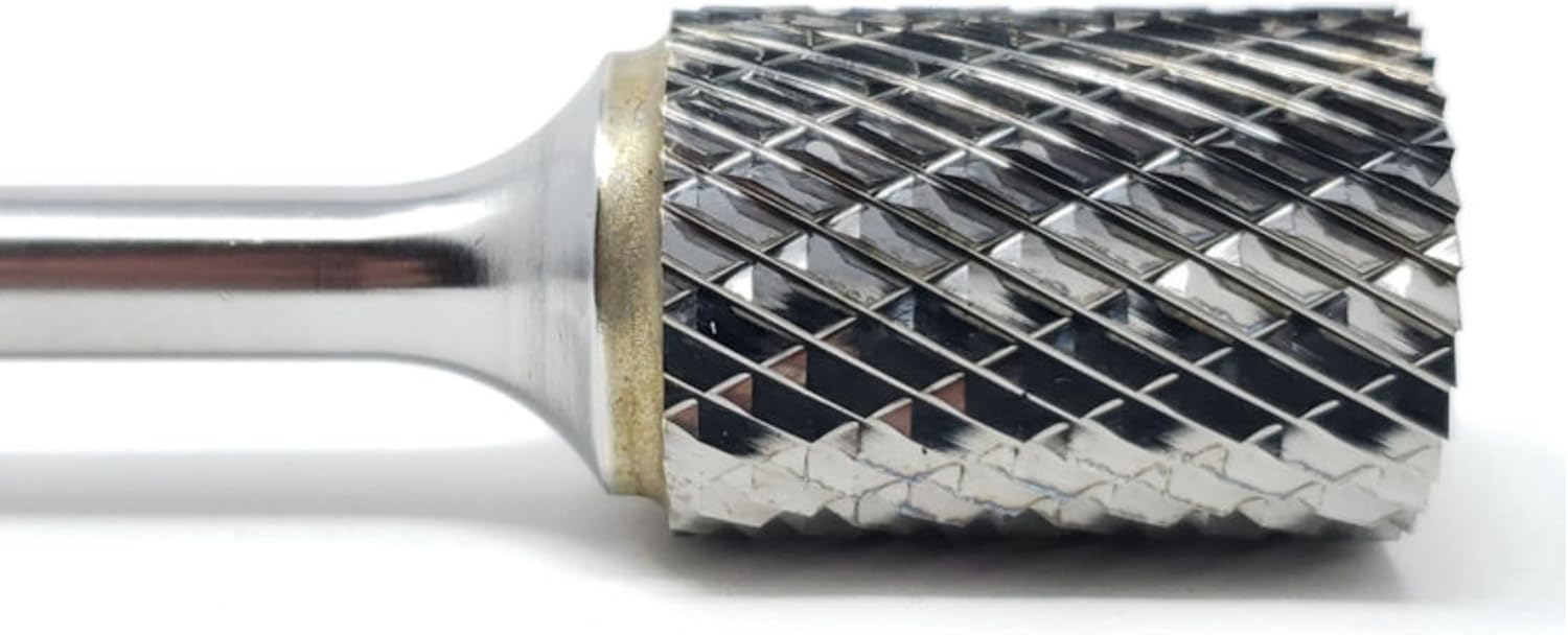 SA-7 Double Cut Carbide Burr Die Grinder Bit 3/4" x 1" on 1/4" Shank