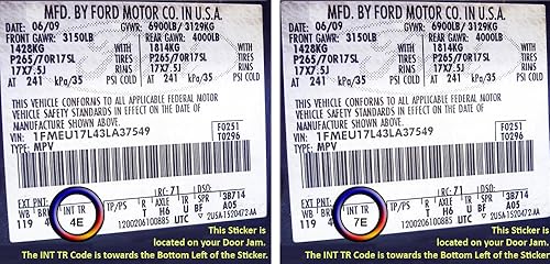 Miniatura 6 de Richmond Auto Upholstery - (Compatible with 2001 - 2003 Ford F-550 F550 Lariat Ext Cab Super Cab Driver Lean Back Replacement Leather Seat Cover,