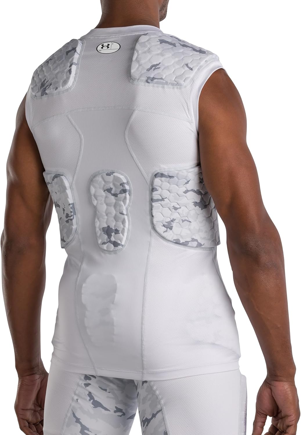 Under Armour Gameday Pro 5-Pad Top, Compression Shirt Men Football - Image 2