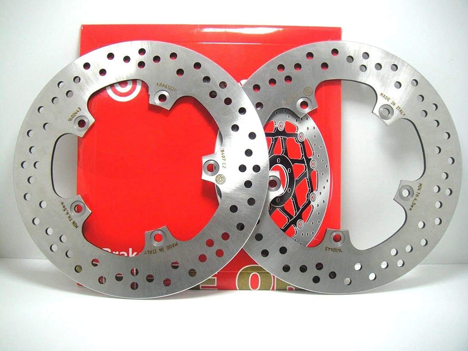 COPPIA DISCHI FRENO BREMBO ANTERIORI XP T-MAX 500 2004 2005 2006 2007