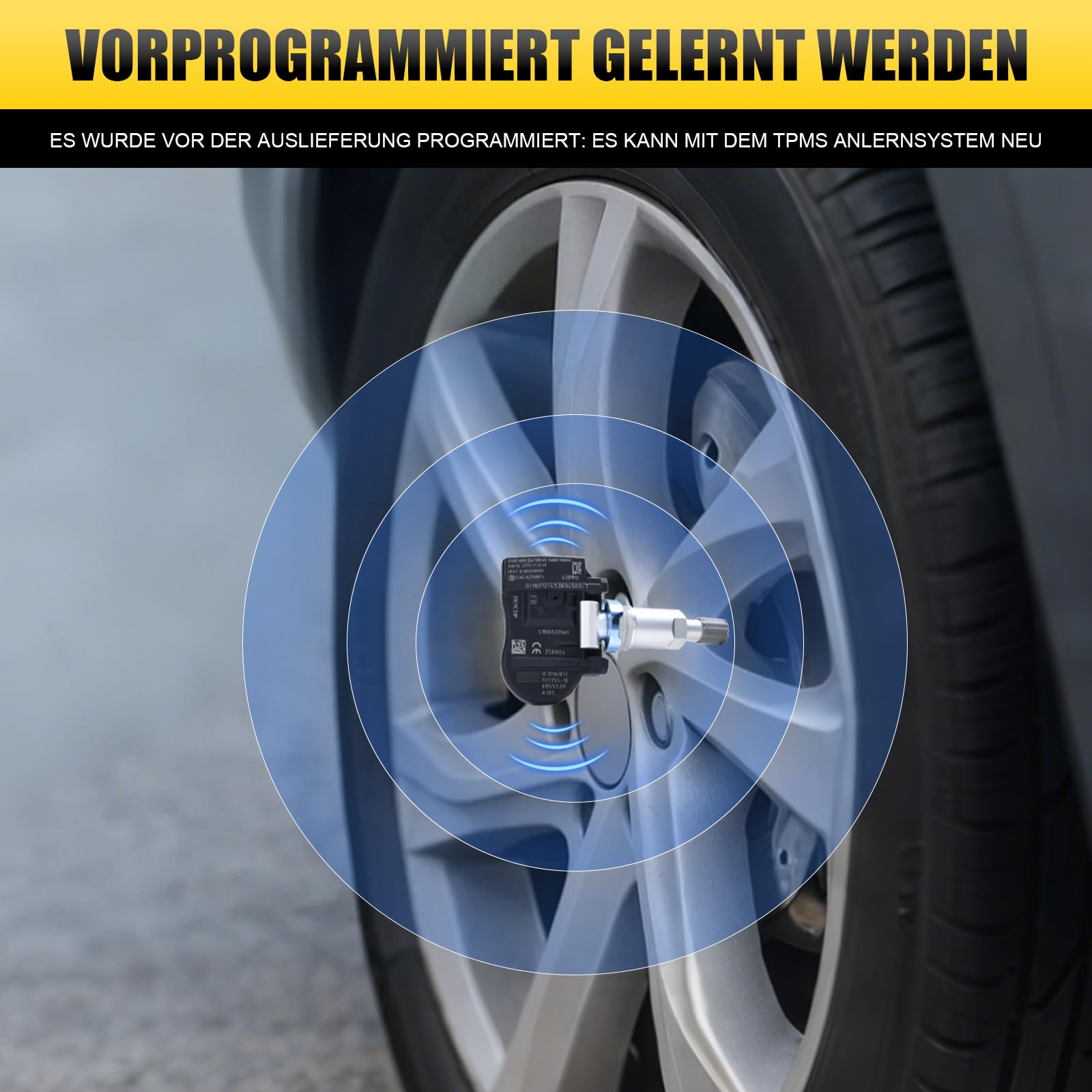 Sensor de presión de neumáticos TPMS multiprotocolo RDKS 433 MHz Sistema de control de presión de neumáticos adecuado para BMW 3, 5, 7, X3, X5 para casi todos los modelos 707355-10 36106881890