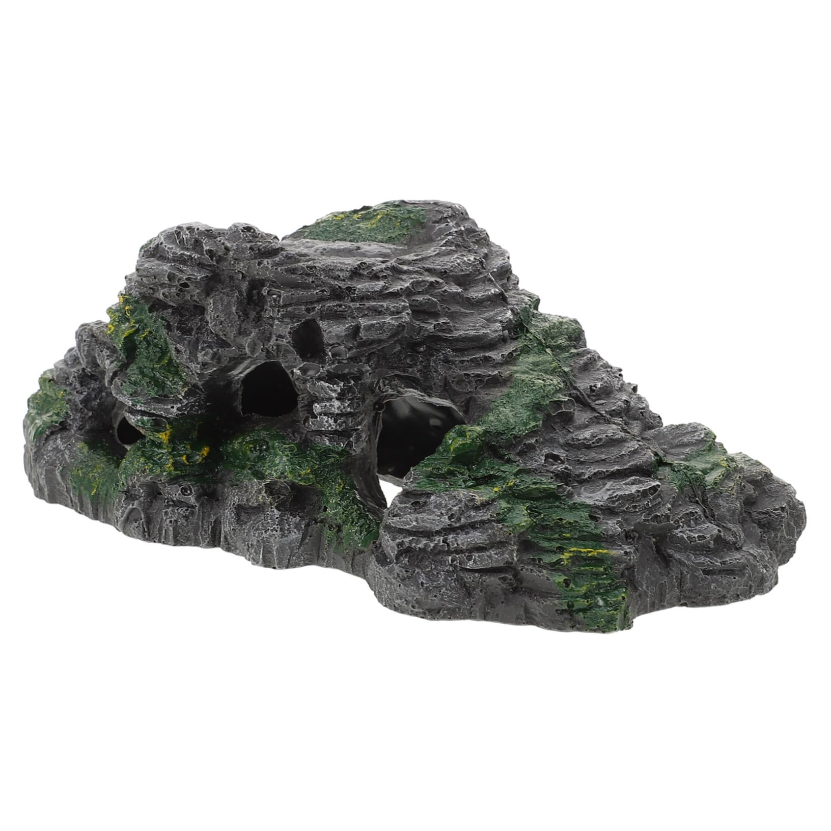 VANZACK 4pezzi Piattaforma di Basking per Tartarughe Decorativa di Roccia per Acquari e Terrari Accessori per Rettili e Piccoli Animali Facile da Installare e Ottimo per Esercizio