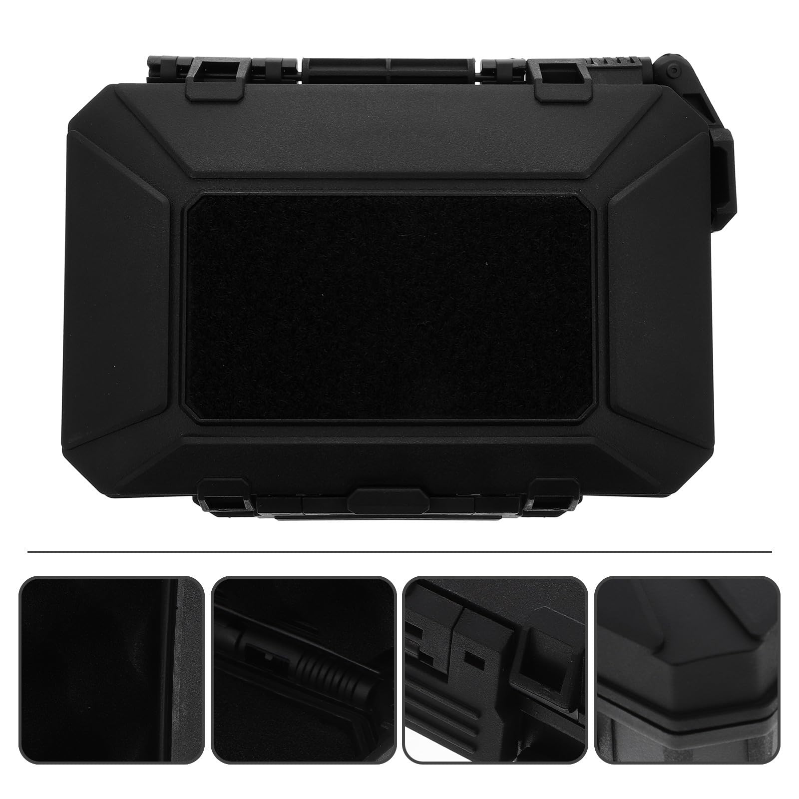 GALPADA Schutzbox Werkzeugkasten aus Abs mit Stoßfestem Schaumstoff und Luftdichter Multifunktionsbox für Outdoor Ausrüstung und Überlebensbedarf