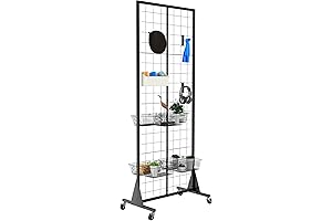 2' x 5.5' Ft Wire Grid Panel Display Stand