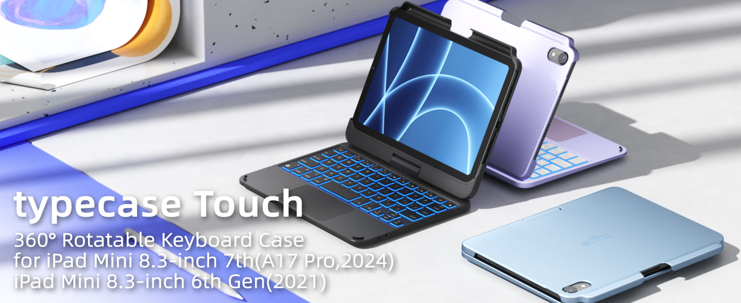 Amazon.com: typecase Keyboard Case for iPad mini 7 (A17 Pro, 2024