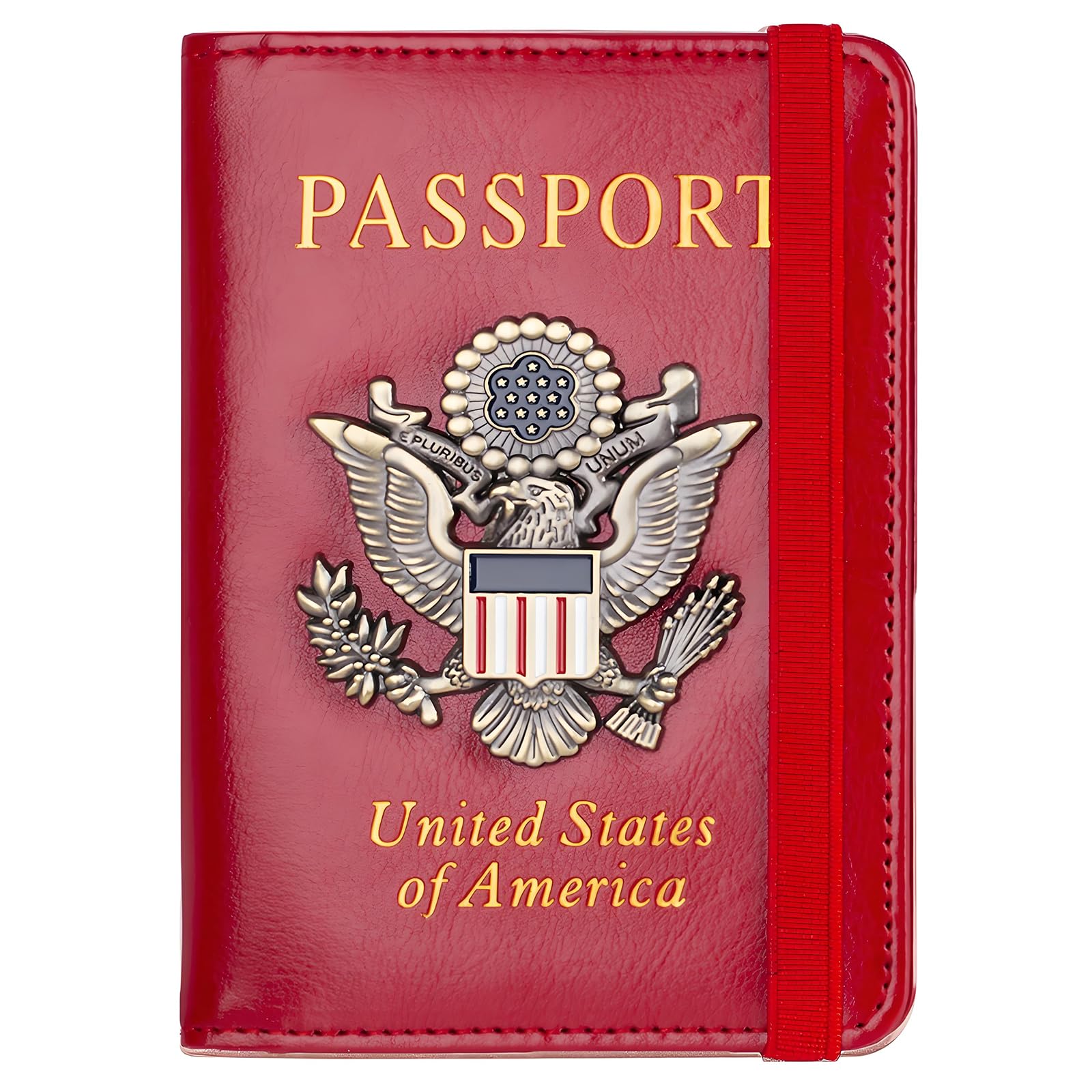 FACATH Premium Passport Holder for Travel, RFID Blocking Passport Cover Slim, Durable & Travel-Friendly, Passport Wallet Keep Your Documents Safe &