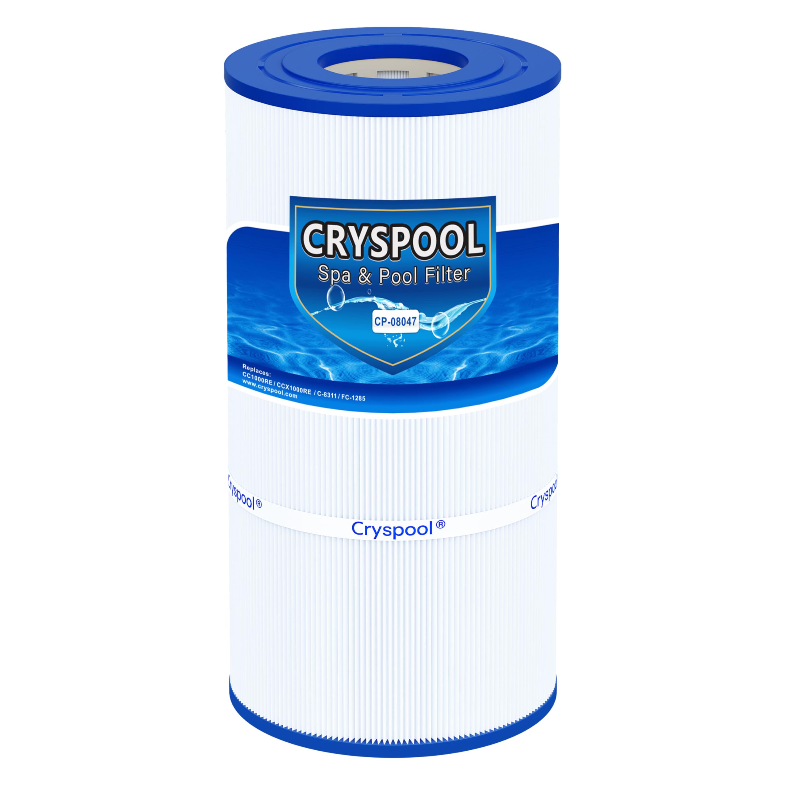 08047 Filter Compatible with CCX1000RE (CC 1000E), XStream CC1000RE, PXST100, C-8311, FC-1285, 100 Sq. Ft Pool Filter Cartridge, 1 Pack-image-30