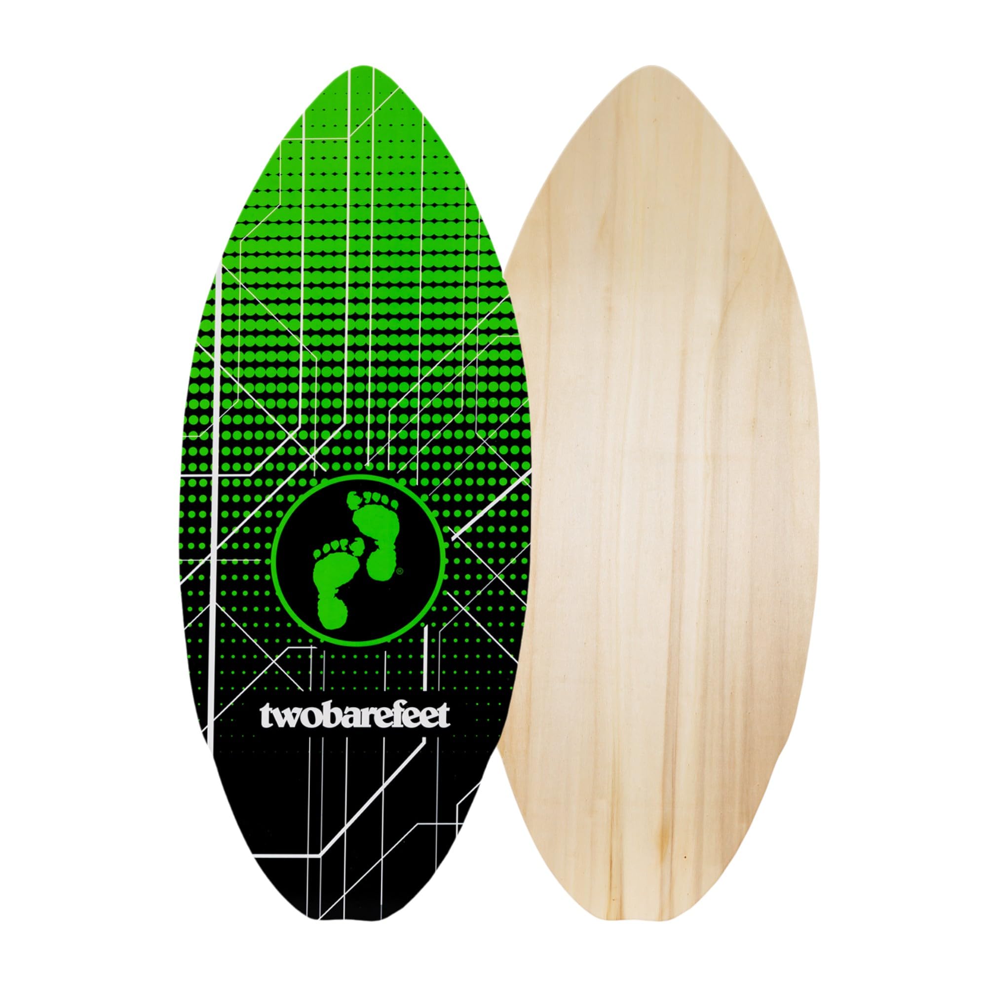Two Bare Feet 41" Cipher Skimboard (Space Green)