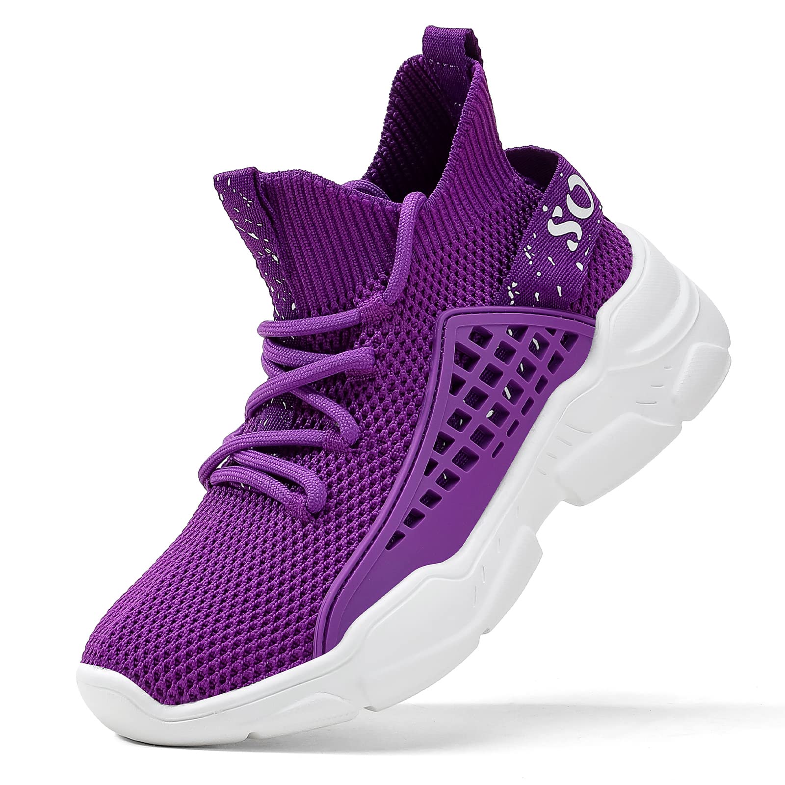 Boys Girls Sneakers Tennis Running Shoes Breathable Lightweight