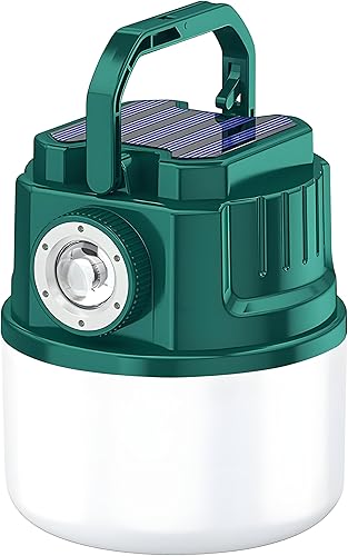 Faroles LED para campamento, energía solar, luces recargables portátiles, USB, linterna de luz portátil para emergencias, huracán, exteriores, corte