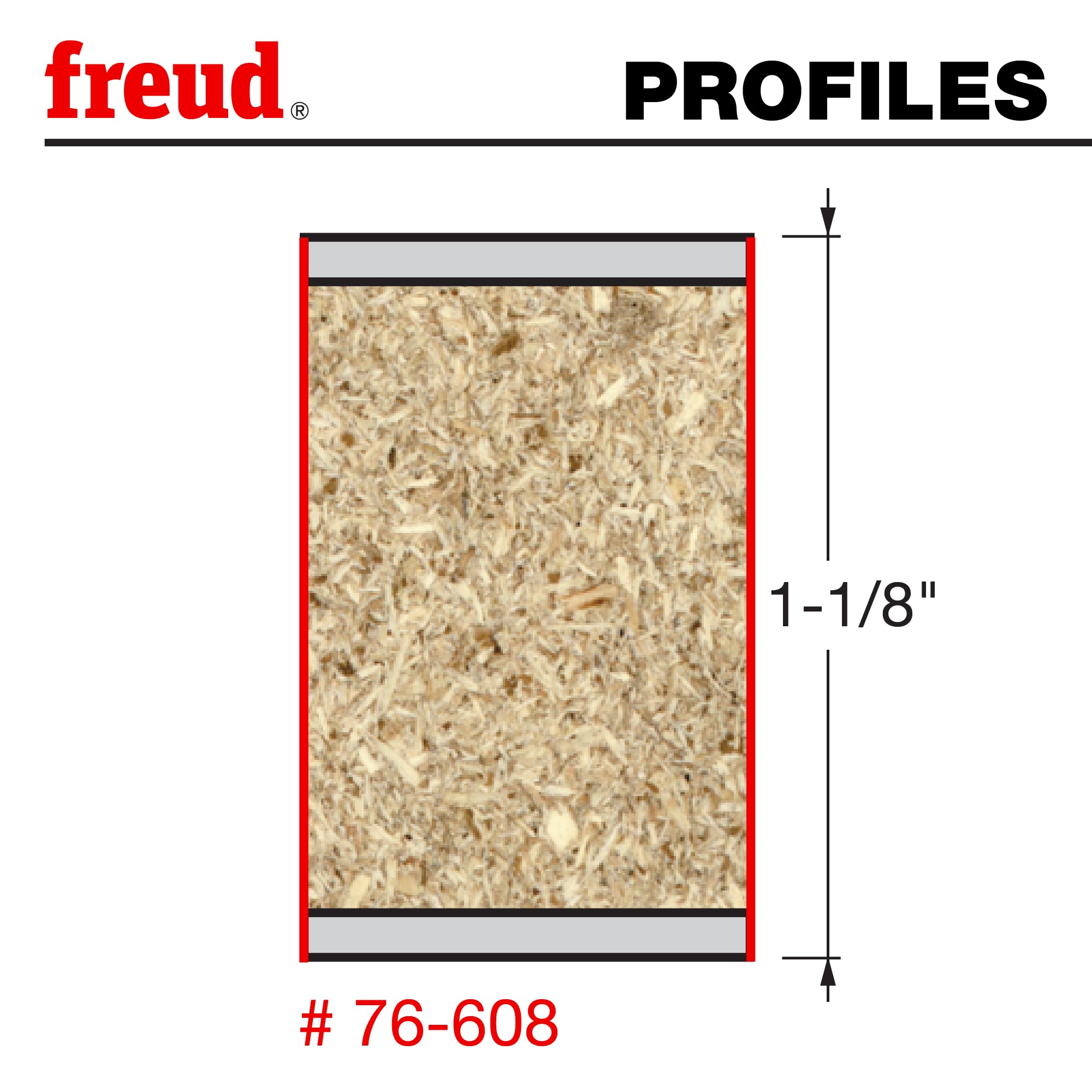 Freud 1/2 cala (średnica) wiertło spiralne z węglika spiekanego z chwytem 1/5.1 cm (76-608)
