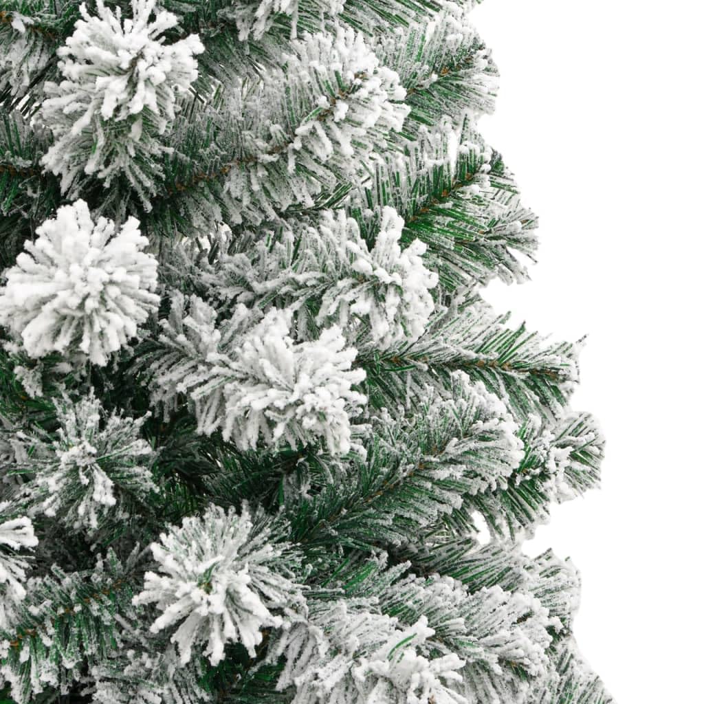 BaraSh Künstlicher Weihnachtsbaum Klappbar Beschneit 180 cm Kleiner KüNstlicher Weihnachtsbaum