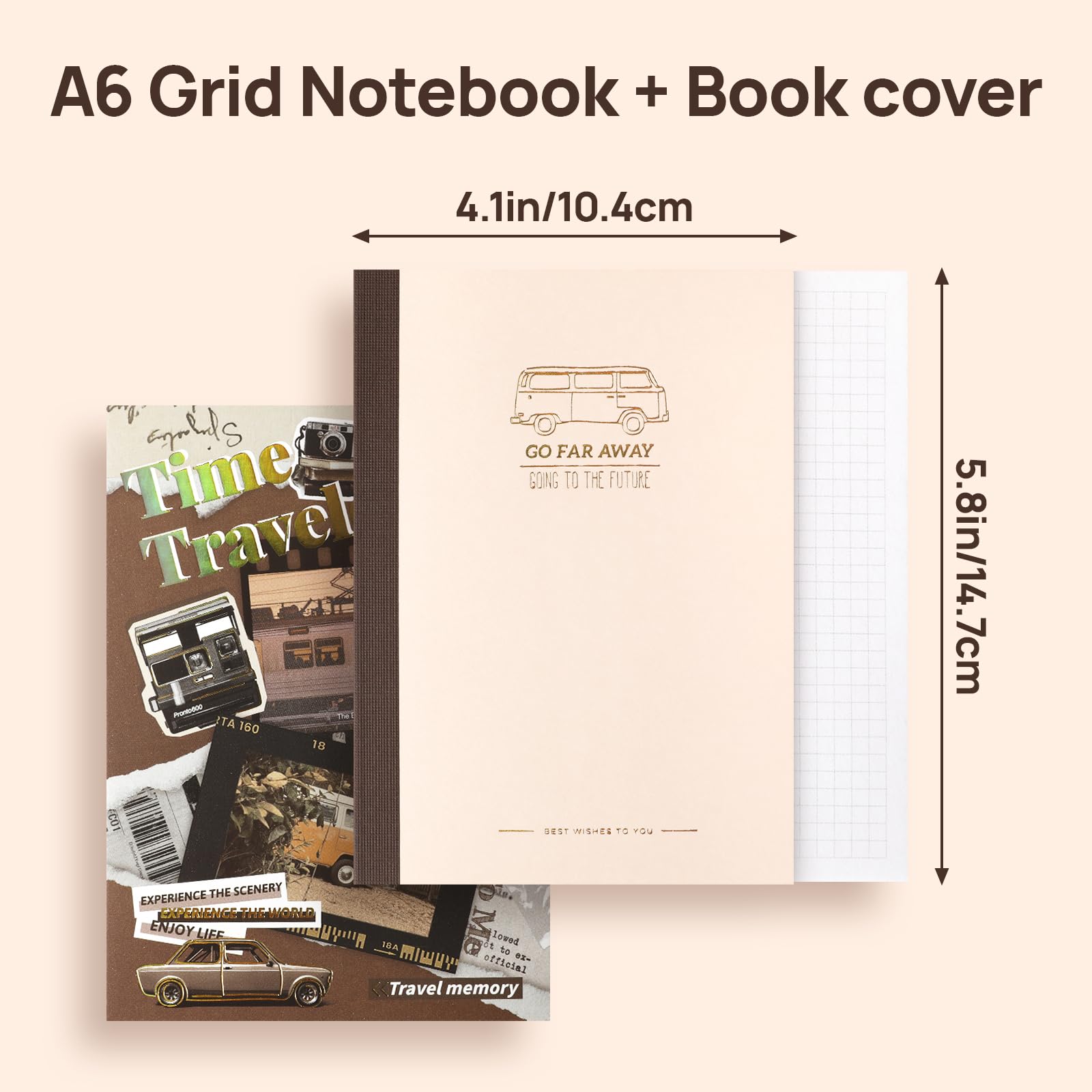 Scrapbook Fotoalbum Supplies Kit mit Pinzette und Klebeband, ästhetisches Vintage Junk Journal großes Scrapbooking-Papier, Aufkleber-Set, Notizbuch-Bastelbedarf, DIY-Geschenk für Erwachsene, Männer,