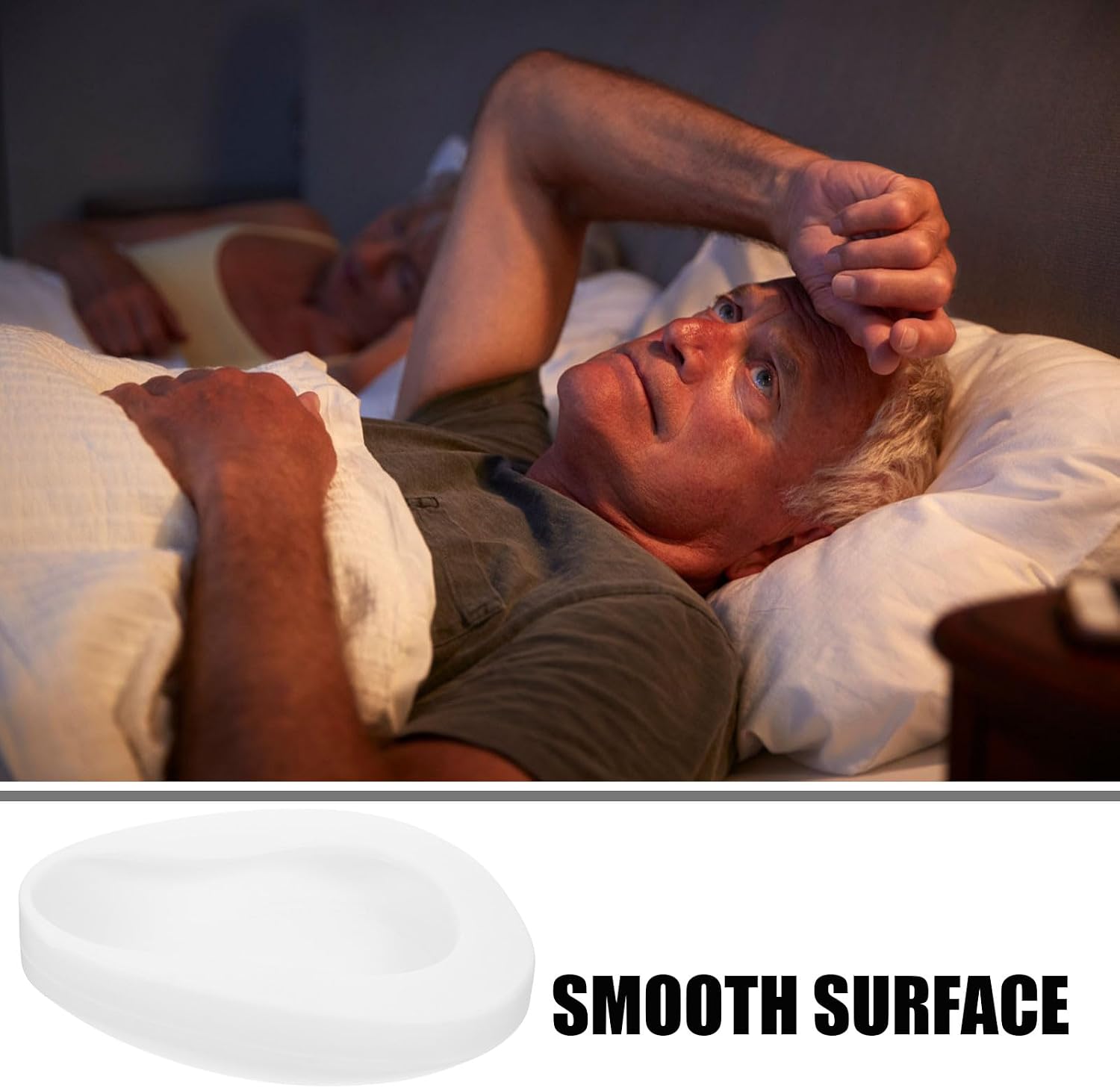 Portable Female Bed Pan and Male Urinal Spill-Proof Bedpan for Elderly Bedridden Patients Home Use Assistance