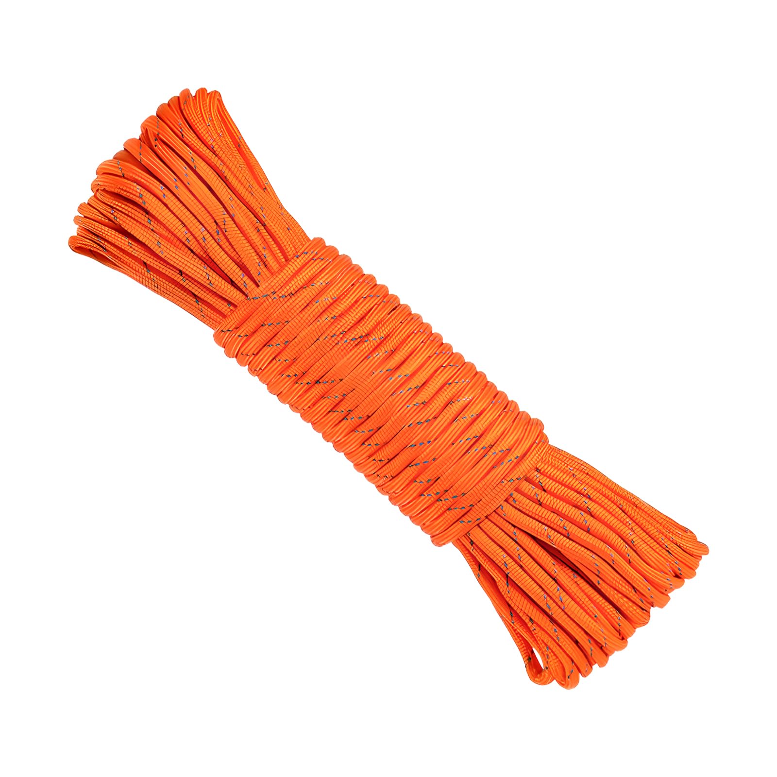 6 mm 10 Metre Floating Rope Climbing Rope Marine Rope Anchor Rope Boat Rope Buoyancy Rope Tree Swing Rope Static Orange Reflective Rope