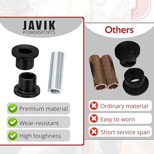 Miniatura 3 de Un kit de bujes de brazo para Can Am Bombardier Outlander Renegade 330 400 450 500 570 650 800 850 1000 2003-2023, OEM # 703500875 706202088