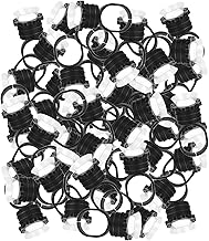 50 peças descartáveis substituíveis copos de anel de pigmento de tatuagem de coloração rápida anel elástico engrossado esponja proteger agulha Taça Anel,Copo Anel Substituível Descartável,Taça Anel Tatuagem,Copo de anel de pigmento de tatuagem,Coloração rápida do copo do anel