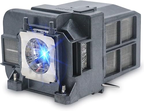for Epson ELPLP77 PowerLite Home Cinema 1440 EB-4955WU EB-4950WU 4855WU 4850WU 1985WU 4855WU 1975W 1980WU 4650 4750W G5910 1985 EB-1970W EB-4550 EB-4650 EB-4750W Replacement Projector Lamp