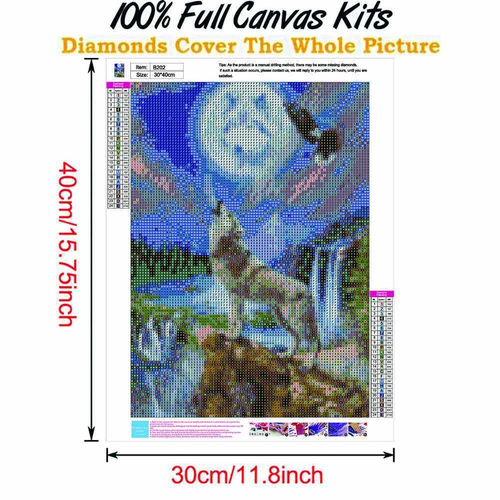 ダイヤモンドアートクラブ Dreaming with Wolves Dreaming with Wolves – Diamond Art Club