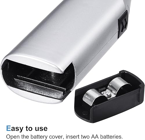 Miniatura 5 de MECCANIXITY Agitador eléctrico de vaso, mini mezclador de mano, funciona con pilas, mezcla de plata para vaso con purpurina, paquete de 2