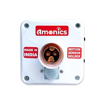 Motion Sensor Holder with Configurable Light Intensity & Off Timer